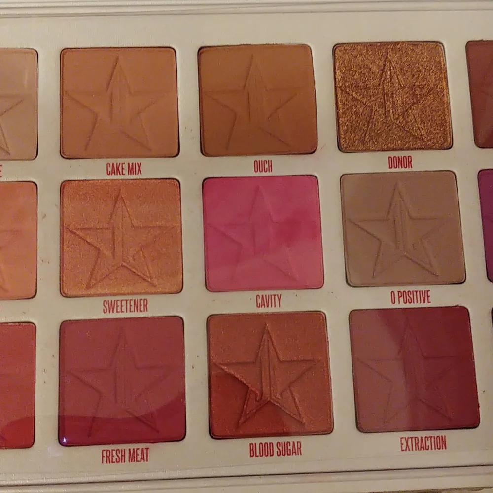 ❤FIRM! NWT JEFFREE STAR BLOOD SUGAR EYESHADOW PALETTE (DISCONTINUED)